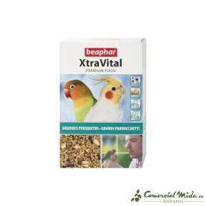 Comida BEAPHAR Xtravital para Grandes Periquitos