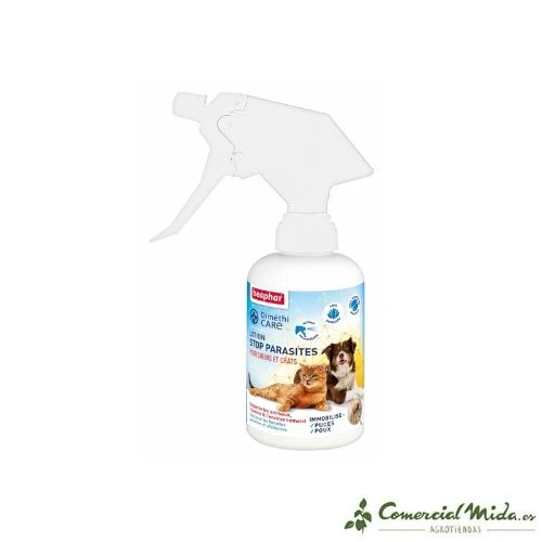 Insecticida BEAPHAR Dimethicare Spray 250 ml para Perros y Gatos