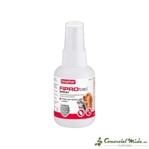 FIPROTEC SPRAY Perros Gatos Anti Pulgas Garrapatas y Piojos 100 ml