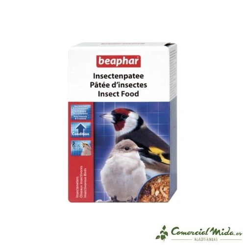 Alimento BEAPHAR Pasta de Insectos para Aves - Imagen 2