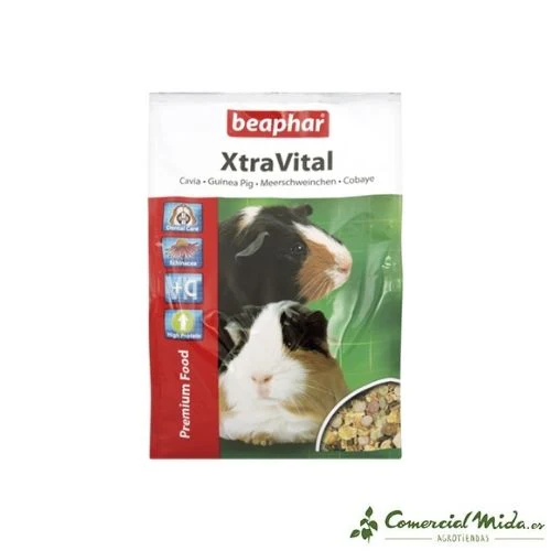 Alimento BEAPHAR Xtravital para Cobayas - Imagen 3
