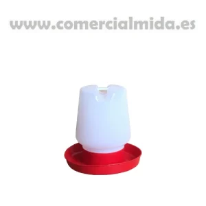 Bebedero Plástico Resistente Aves de Corral, Gallinas y Animales