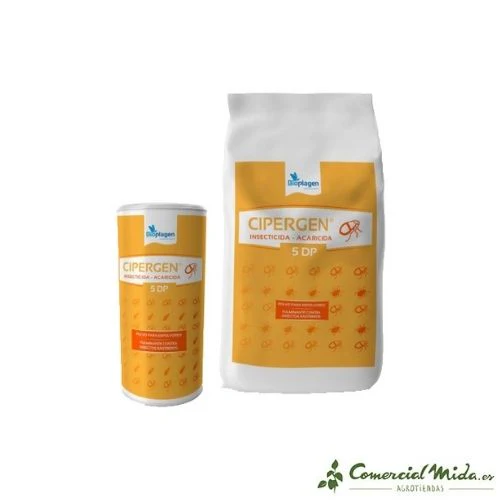 Insecticida en Polvo BIOPLAGEN Cipergen 5 DP Especial Insectos Rastreros