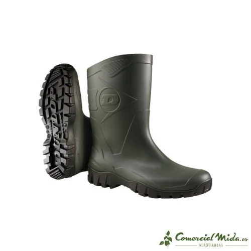 Botas DUNLOP K580011 Básicas con Caña y Suela de PVC