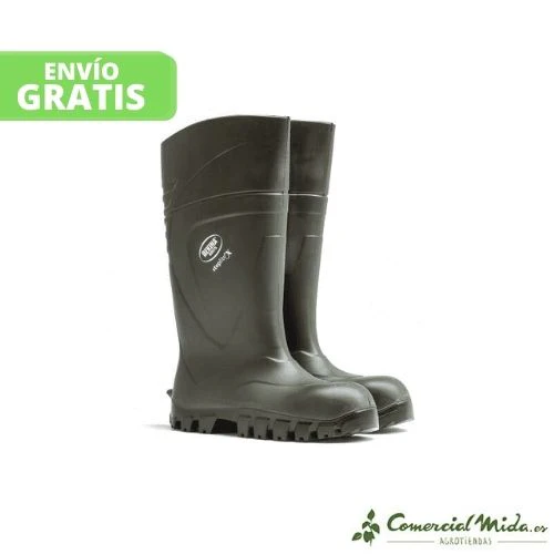 Botas BEKINA STEPLITE X SOLIDGRIP para Agricultura y Ganadería - Color Verde