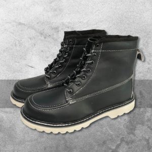 Botas de Piel Classic – Negro