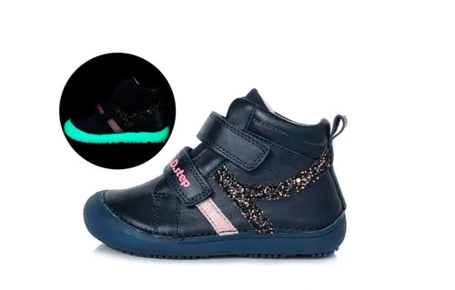 Botas Respetuosas D.D. Step Royal Blue Línea Rosa Fluorescente - Imagen 3