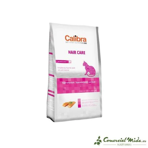 Calibra Comida Gatos para Cuidado de Pelo