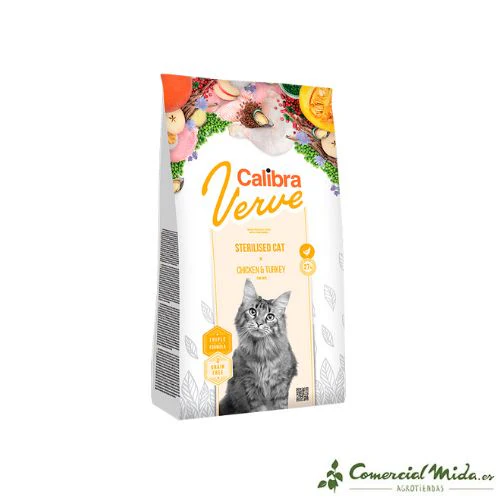 Calibra Comida Gatos Esterilizados Verve - Imagen 3