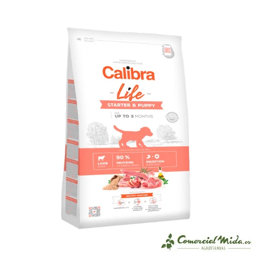 CALIBRA DOG LIFE STARTER & PUPPY CORDERO - Imagen 3
