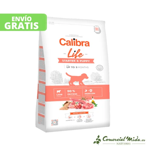 CALIBRA DOG LIFE STARTER & PUPPY CORDERO