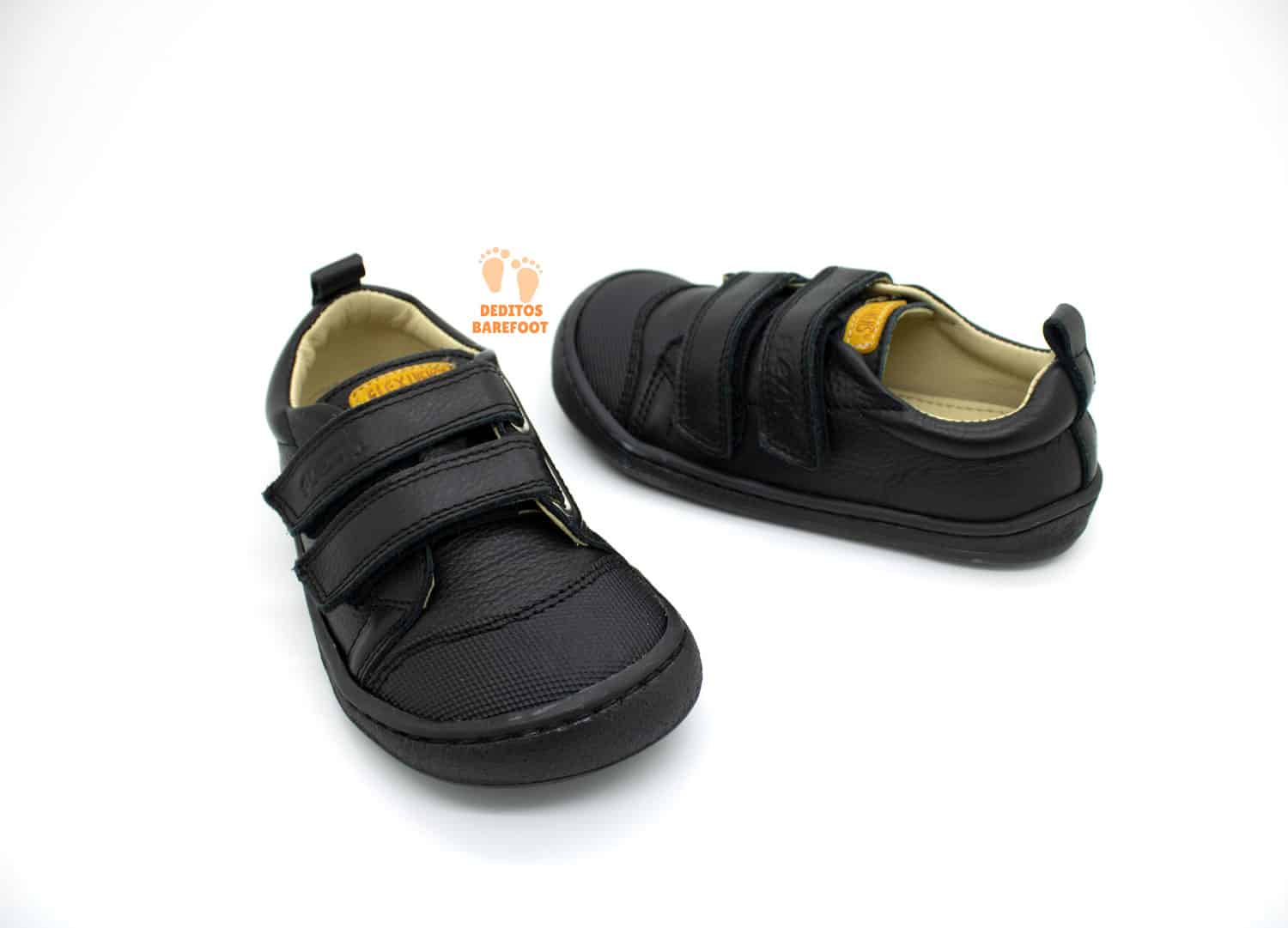 Calzado Respetuoso FlexiNens Piel Negro Refuerzo 9000-R - Imagen 8