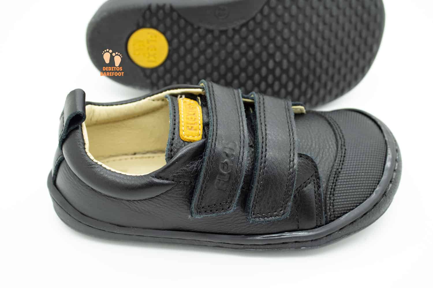 Calzado Respetuoso FlexiNens Piel Negro Refuerzo 9000-R - Imagen 9