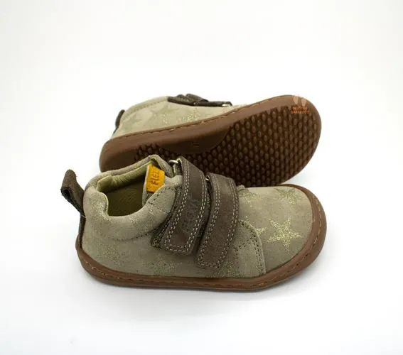 Calzado Respetuoso FlexiNens Piel Estrellas Taupé - Imagen 2