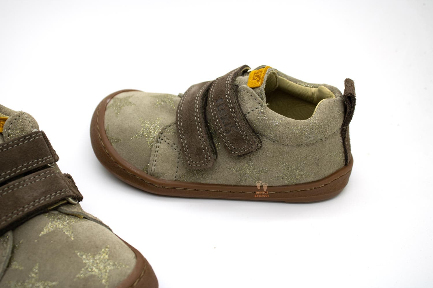 Calzado Respetuoso FlexiNens Piel Estrellas Taupé - Imagen 4