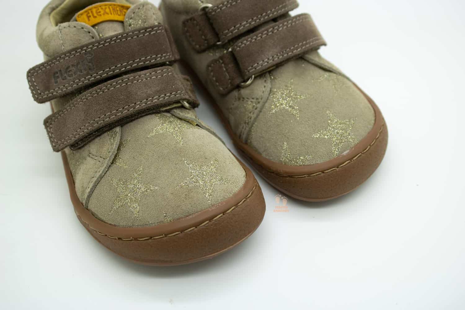 Calzado Respetuoso FlexiNens Piel Estrellas Taupé - Imagen 6