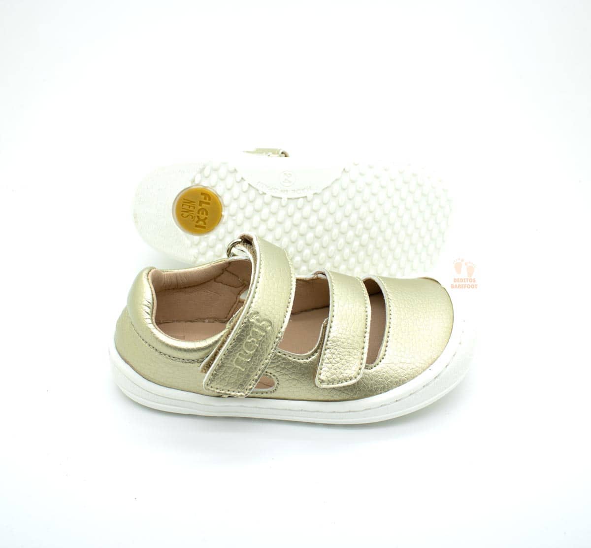 Sandalias Respetuosas FlexiNens Kobe Cava - Imagen 3