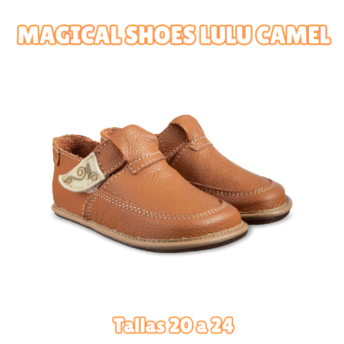 Calzado Respetuoso Magical Shoes Lulu CAMEL - Imagen 3
