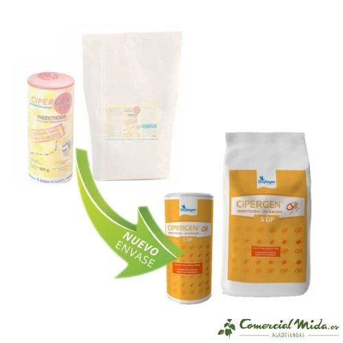 Insecticida en Polvo BIOPLAGEN Cipergen 5 DP Especial Insectos Rastreros - Imagen 4