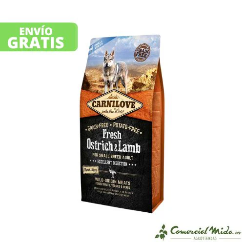 Carnilove Adult Small Avestruz y Cordero - Imagen 3