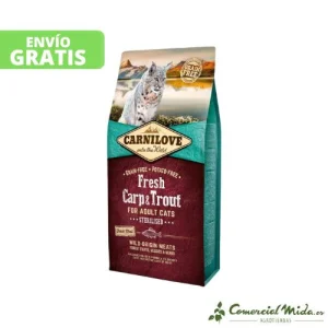 Carnilove Feline Adult Fresh Carpa Trucha