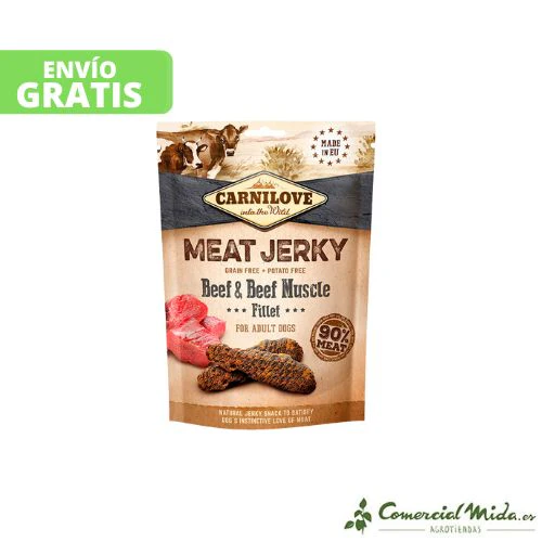 Carnilove Jerky Filetes Res y Ternera - Imagen 2