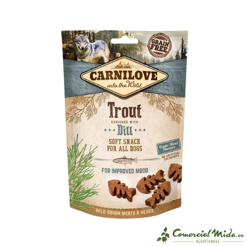 CARNILOVE CANINE SNACK TRUCHA ENELDO - Imagen 2