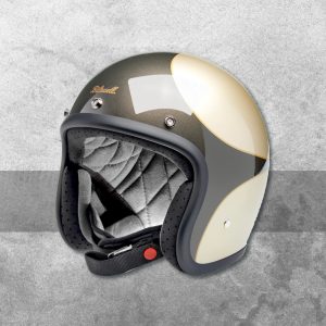 Casco Bonanza – Carbón y Champaña Metálico