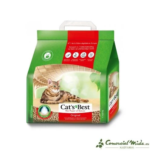 Arena Aglomerante CAT'S BEST ORIGINAL (Oko Plus) para Gatos - Imagen 3