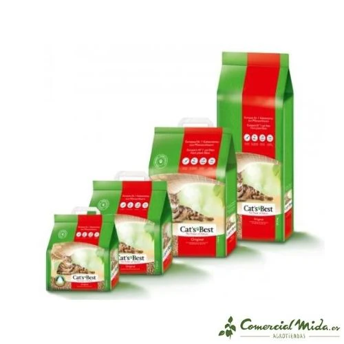 Arena Aglomerante CAT'S BEST ORIGINAL (Oko Plus) para Gatos