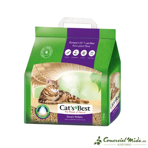 Cat's Best Smart Pellets Lecho para Gatos - Imagen 3