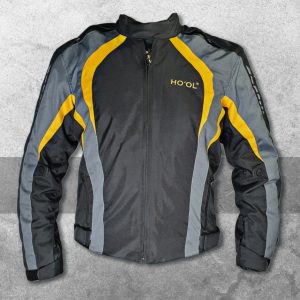 Chamarra Ho’ol Corta Negro/amarrillo