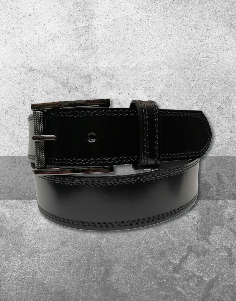 Cinturón de Piel – Negro - Imagen 2