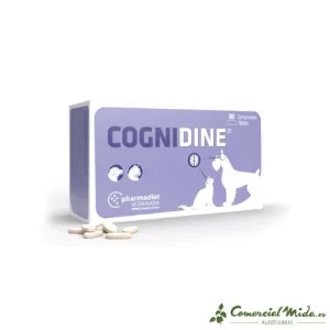 PHARMADIET Cognidine para el Deterioro Cognitivo de Perros y Gatos