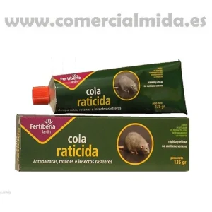 Cola sin veneno FERTIBERIA 135g atrapa todo tipo de roedores e insectos