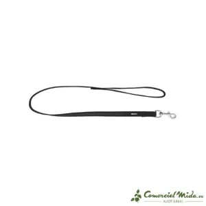 KERBL Correa Antideslizante 100 cm x 20 mm Negro para Perro