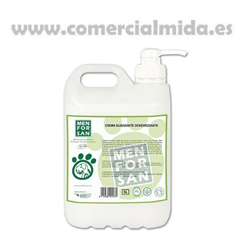 Crema suavizante desenredante MENFORSAN para perros y gatos - Imagen 4