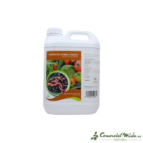 CULTIVERS Humus Lombriz Líquido Ecológico - Imagen 3