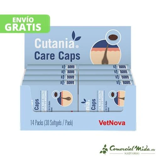 VETNOVA Cutania Care Caps Perros y Gatos - Imagen 3