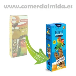 Barritas de Miel para Agapornis DAPAC 112g