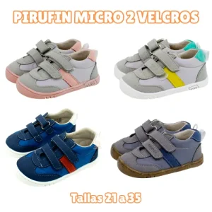 Deportivas Respetuosas Pirufin Micro 2 Velcros