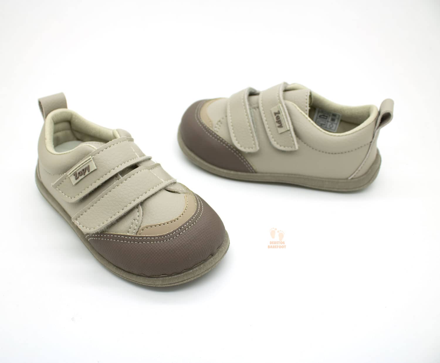 Deportivas Respetuosas Zapy Microfibra Arena Piedra - Imagen 4