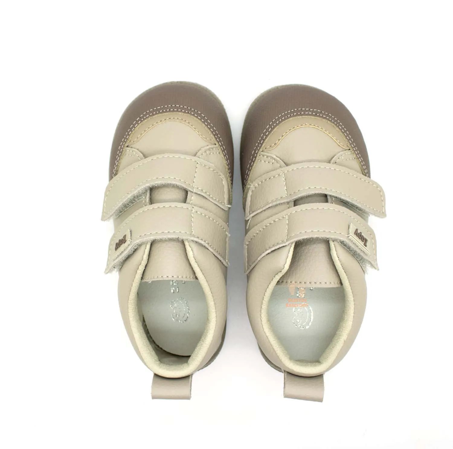 Deportivas Respetuosas Zapy Microfibra Arena Piedra - Imagen 8