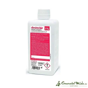Solución Antiséptica para Limpieza de Manos Piel Sana Desinclor con Clorhexidina 500 ml