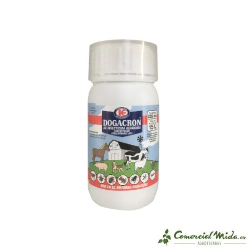 DOGACRON Insecticida Acaricida Alta Persistencia y Efecto de Choque 250 ml - Imagen 2