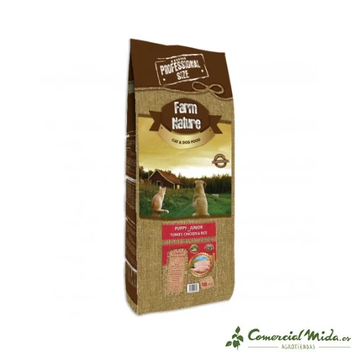 Pienso FARM NATURE de Pavo, Pollo y Arroz para Cachorros - Imagen 4