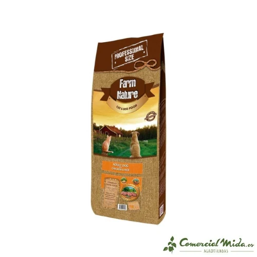 Pienso FARM NATURE de Pollo y Arroz para Perros Adultos - Imagen 4