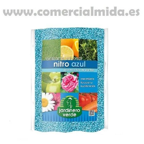 Abono NITRO AZUL UNIVERSAL 2Kg para todo tipo de plantas - Imagen 2