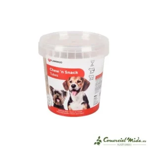 Snack FLAMINGO Chew'n Tubos 500 gr para Perros
