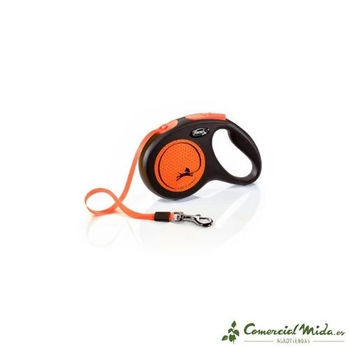 Correa FLEXI New Neon Cinta Reflectante para Perros - Imagen 9